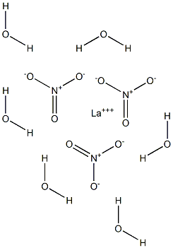 Lanthanum(III) nitrate hexahydrate Structure