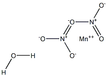 Manganese(II) nitrate monohydrate 구조식 이미지