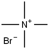 Tetramethylammonium bromide 구조식 이미지