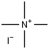 Tetramethylammonium iodide 구조식 이미지