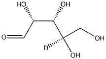 D-Ribose-4-D Structure