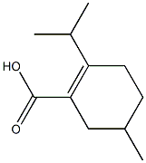 MENTHNE CARBOXYLIC ACID Structure