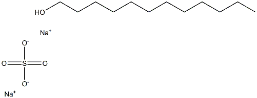 Sodium lauryl ether sulfate 구조식 이미지