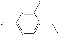 2,4-dichloro-5-ethylpyrimidine Structure