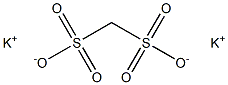 Potassium methyl disulfonate Structure
