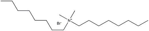 Dioctyl dimethyl ammonium bromide 구조식 이미지