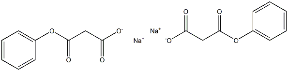 Phenyl malonic acid disodium salt Structure