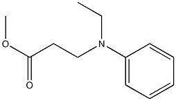 N-Ethyl-N-methoxycarbonylethylaniline Structure