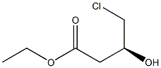 Ethyl (S)-(-)-4-chloro-3-hydroxybutyrate 구조식 이미지