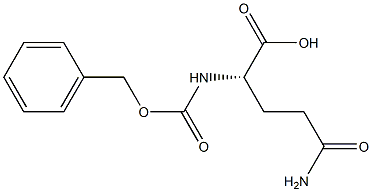 CBZ-glutamine Structure