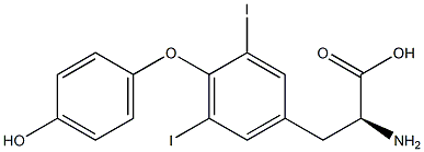 -L- 3,5-diiodo thyronine 구조식 이미지