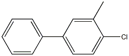 4-Chloro-3-methyldiphenyl 구조식 이미지