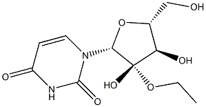 2'-ethoxyuridine 구조식 이미지