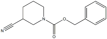 N-CBZ-3-cyanopiperidine Structure