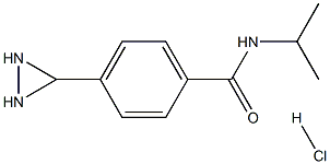 N- (1- methylethyl) -4 - [(2-hydrazino-yl) methyl] benzamide hydrochloride 구조식 이미지