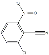 2-Chloro-6-nitrobenzonitrile 구조식 이미지
