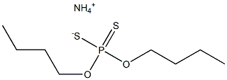 Ammonium dibutyl dithiophosphate Structure