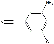 3-amino-5-chlorobenzonitrile Structure