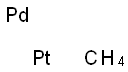 Platinum, palladium carbon Structure