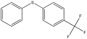 P-trifluoromethyl diphenyl sulfide Structure