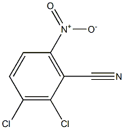 2,3-Dichloro-6-nitrobenzonitrile 구조식 이미지