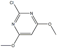 4,6-dimethoxy-2-chloropyrimidine 구조식 이미지