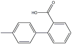 4'-methylbiphenyl-2-carboxylic acid 구조식 이미지