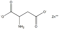 DL-aspartic acid zinc salt 구조식 이미지
