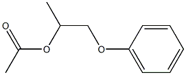 Propylene glycol phenyl ether acetate Structure