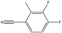3,4-Difluoro-2-methylbenzonitrile 구조식 이미지