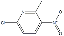 6-chloro-3-nitro-2-methylpyridine Structure