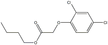 2,4-D butyl ester crude oil 구조식 이미지