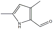 2,4-dimethyl-5-pyrrolaldehyde Structure