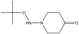 N-tert-butoxyamino-4-piperidone Structure