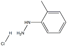 2-methylphenylhydrazine hydrochloride Structure