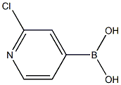 2-chloro-4-pyridineboronic acid 구조식 이미지