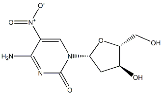 5-nitro-2'-deoxycytidine 구조식 이미지