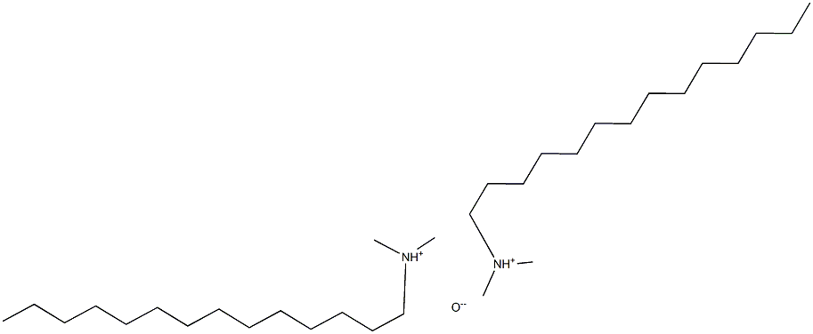 Myristyl dimethyl ammonium oxide Structure