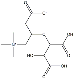 Tartrate L-carnitine Structure