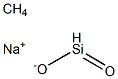Methanesiliconic acid sodium salt Structure