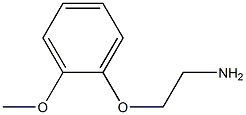 O-methoxyphenoxyethylamine Structure