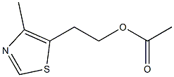 4-methyl-5-acetoxyethylthiazole Structure