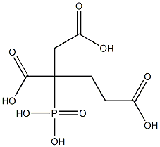 2-Phosphonobutane-1,2,4-tricarboxylic acid 구조식 이미지