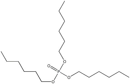 Trihexyl phosphate 구조식 이미지