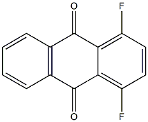 1,4-Difluoroanthracene-9,10-dione 구조식 이미지