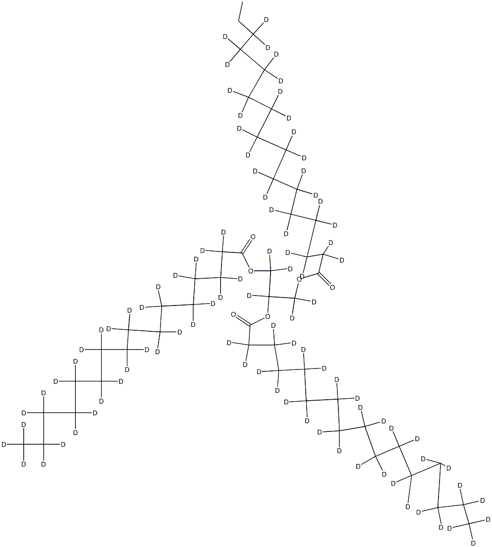 Tripalmitin-D93 구조식 이미지