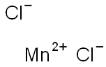 Manganese (II) chloride, solution 1 M Structure