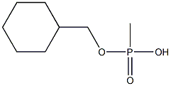 Cyclohexylmethyl methylposphonate Structure