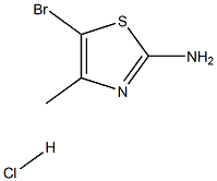 2-AMINO-5-BROMO-4-METHYLTHIAZOLEHCL Structure