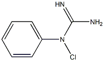 CHLOROPHENYLGUANIDINE Structure